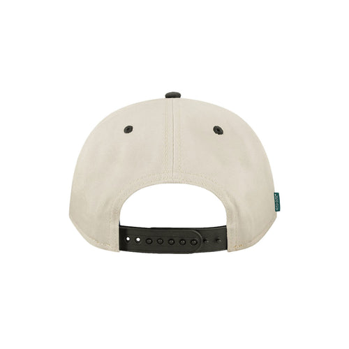 Gorra Clásica - Crema / Negro Carbón