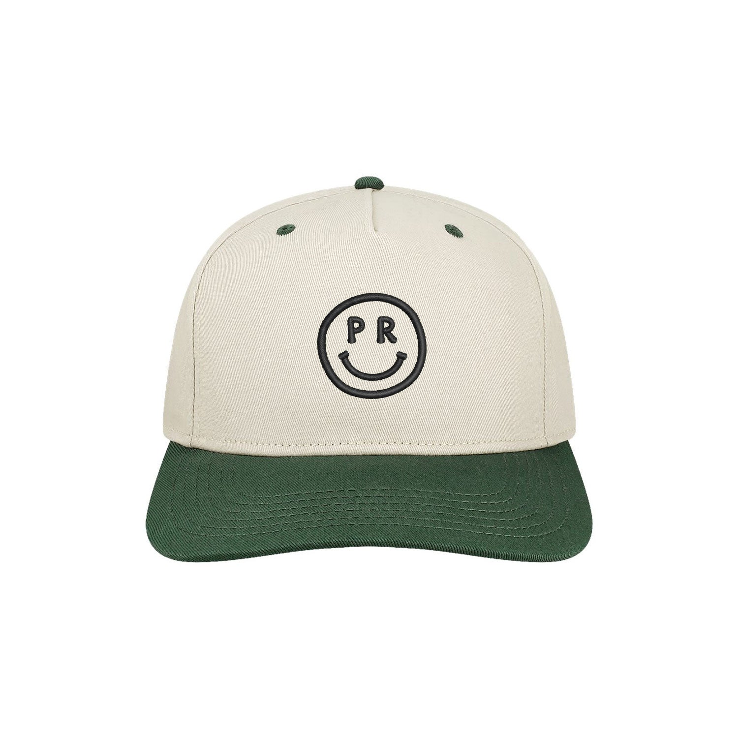 Gorra Clásica - Crema / Verde Monte