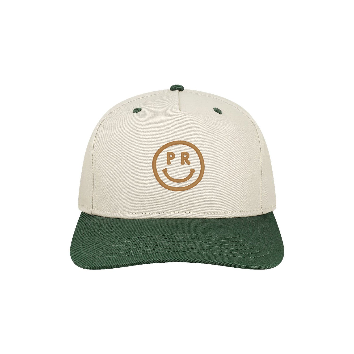 Gorra Clásica - Crema / Verde Monte