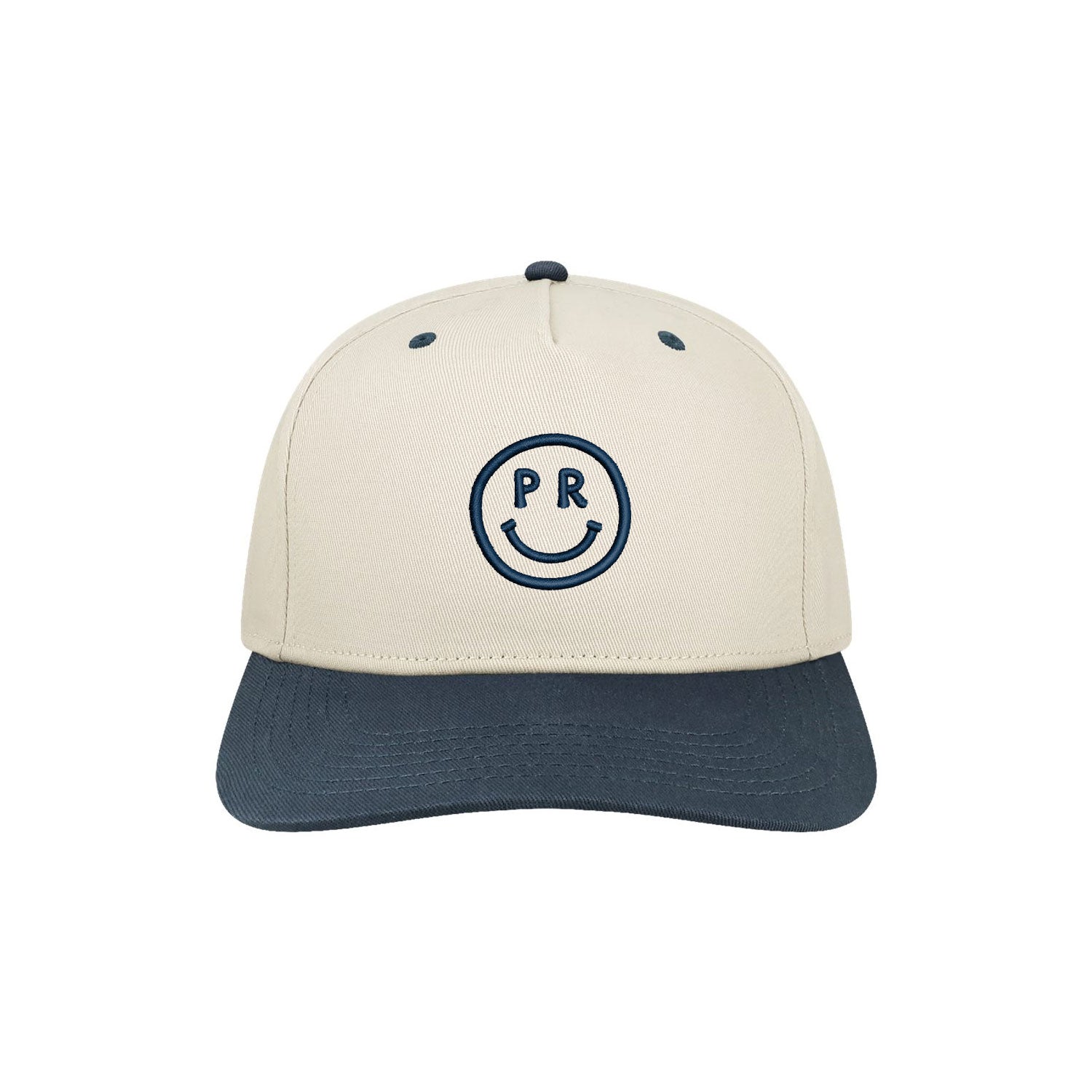 Gorra Clásica - Crema / Azul Marino